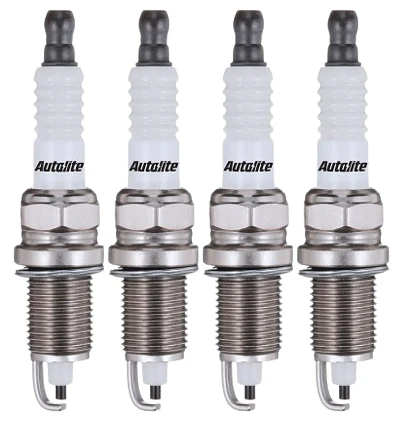 SET OF 4 AUTOLITE SPARK PLUGS TO SUIT NISSAN NAVARA D21 Z24 2.4L I4 FROM 07/1987 - Image 2