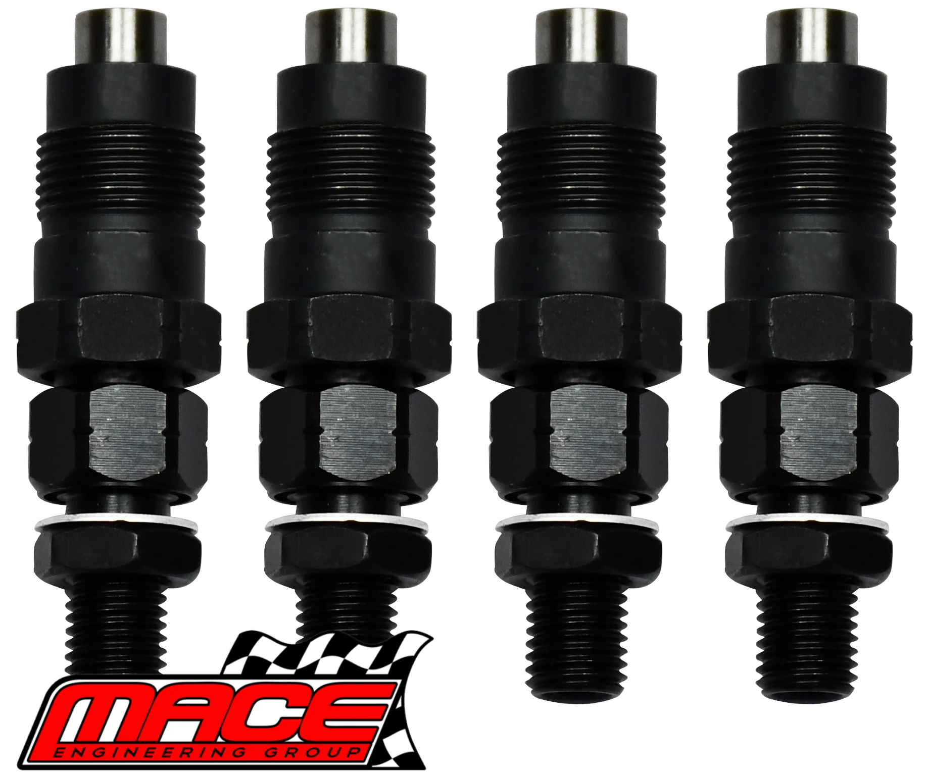 SET OF 4 MACE FUEL INJECTORS TO SUIT TOYOTA 2L 3L DIESEL 2.4L 2.8L I4