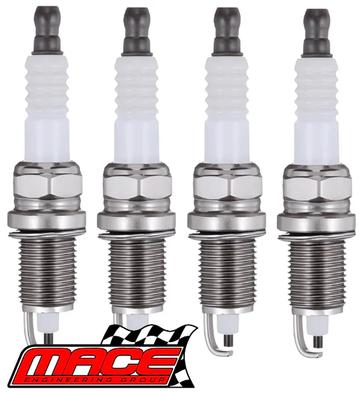 SET OF 4 MACE SPARK PLUGS TO SUIT HOLDEN 1X STARFIRE 1.9L I4