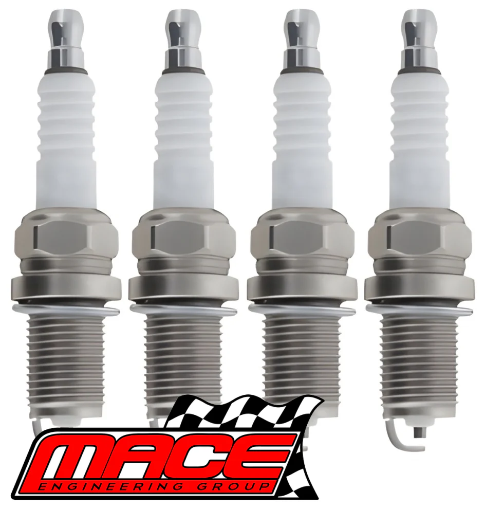 SET OF 4 MACE SPARK PLUGS TO SUIT HOLDEN COMMODORE VC VH 1X STARFIRE 1.9L I4 - Image 2