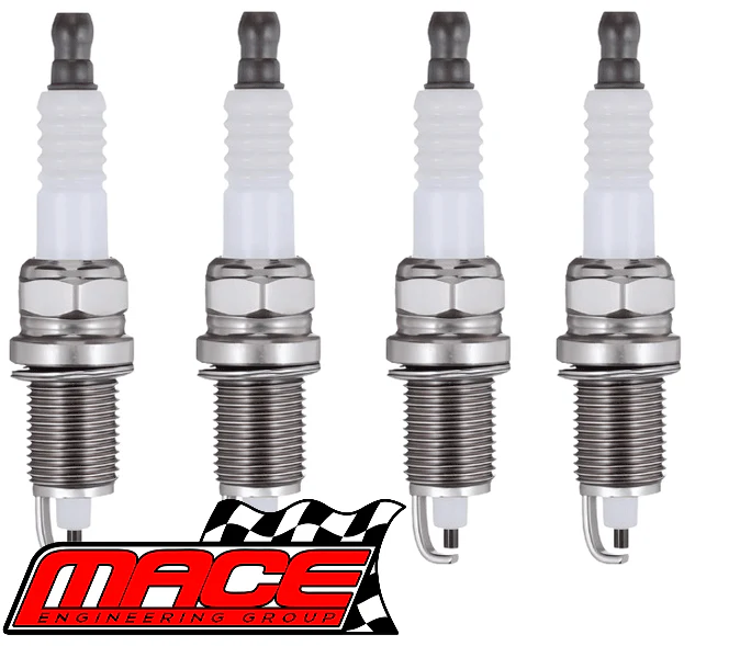 SET OF 4 MACE SPARK PLUGS TO SUIT KIA CREDOS G11 FE 2.0L I4