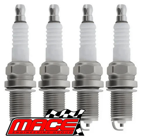 SET OF 4 MACE SPARK PLUGS TO SUIT MITSUBISHI GRANDIS BA 4G69 2.4L I4