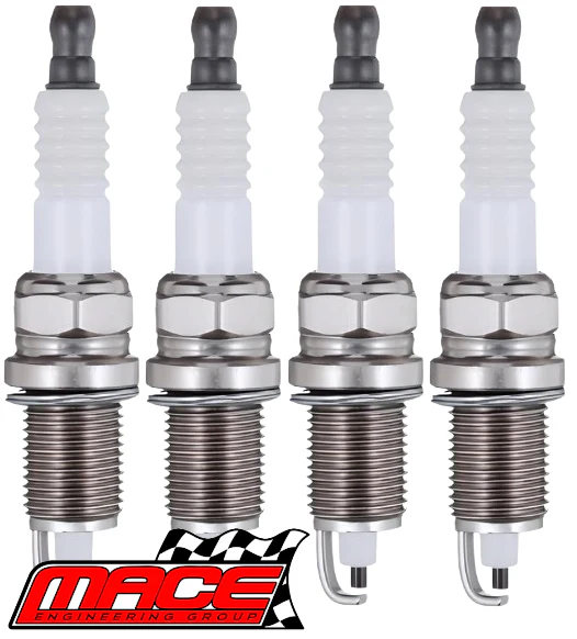 SET OF 4 MACE SPARK PLUGS TO SUIT MITSUBISHI LANCER CJ CF 4B11 2.0L I4 From 08/2011