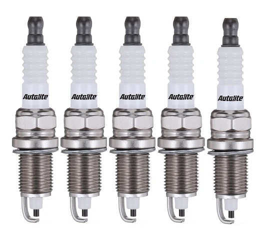 SET OF 5 AUTOLITE SPARK PLUGS TO SUIT AUDI 90 B3 7A 2.3L I5 - Image 2