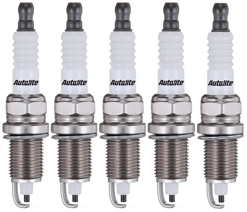 SET OF 5 AUTOLITE SPARK PLUGS TO SUIT VOLVO 850 B5234T B5234T5 B5234T4 TURBO 2.3L I5 - Image 2