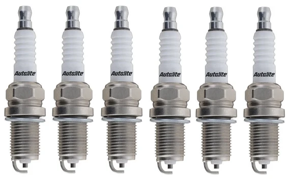 SET OF 6 AUTOLITE SPARK PLUGS TO SUIT FORD KL 2.5L V6 - Image 4