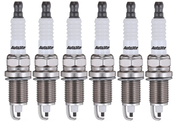 SET OF 6 AUTOLITE SPARK PLUGS TO SUIT MERCEDES BENZ 300E W124 M104.942 2.8L I6 03/1993 ON TO 08/1993 - Image 2