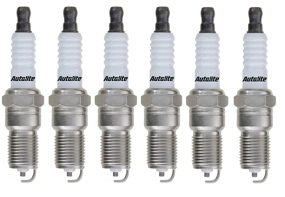 SET OF 6 AUTOLITE SPARK PLUGS TO SUIT NISSAN PATROL GQ GU Y61 TB42S TB42E TB45E 4.2L 4.5L I6 - Image 6