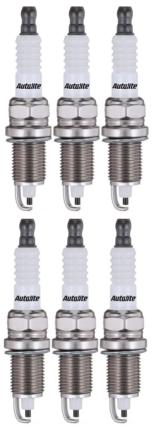 SET OF 6 AUTOLITE SPARK PLUGS TO SUIT VOLVO S80 P2 B6284T TWIN TURBO 2.8L I6 - Image 2