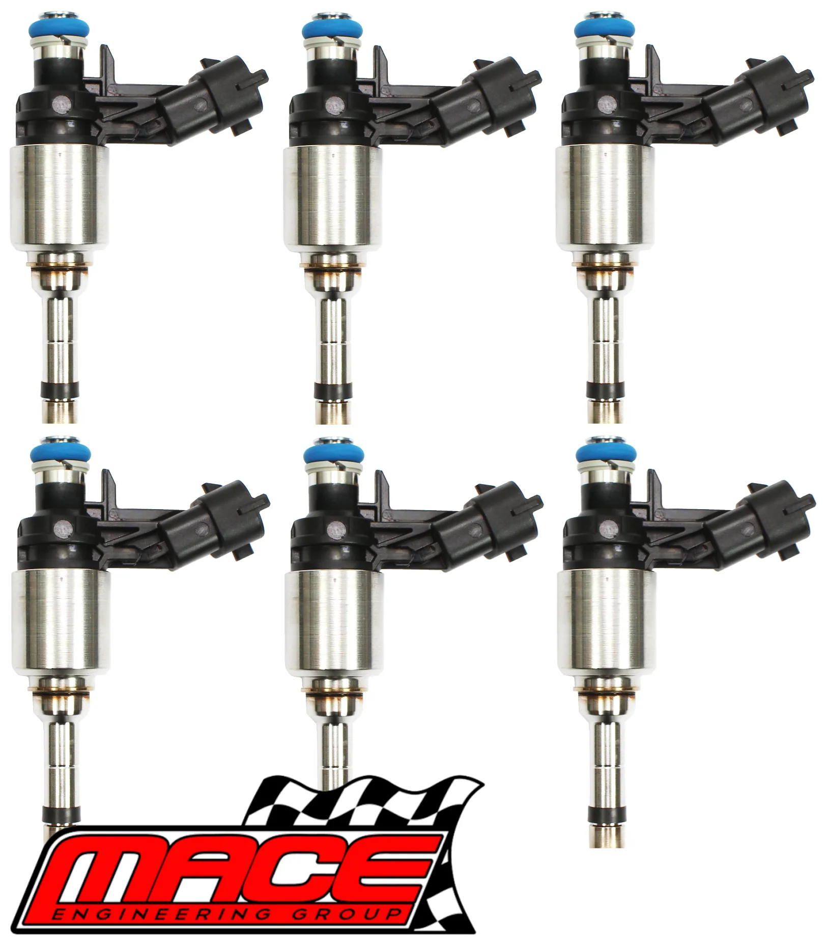SET OF 6 MACE FUEL INJECTORS TO SUIT HOLDEN STATESMAN WM SIDI LLT 3.6L V6