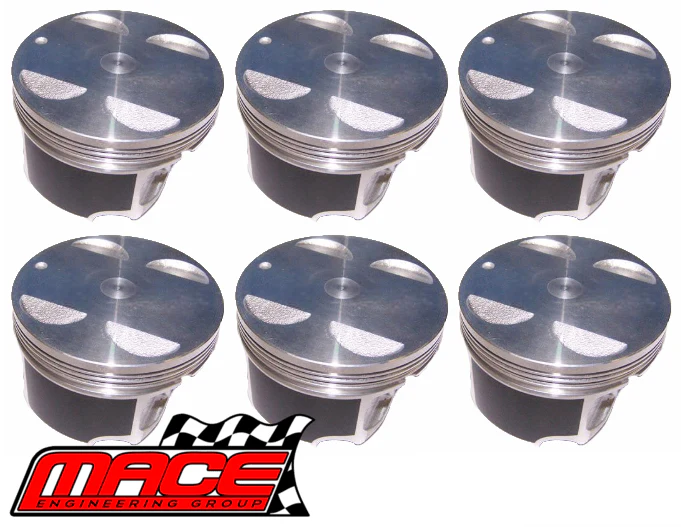 SET OF 6 MACE PISTONS TO SUIT HOLDEN ADVENTRA VZ ALLOYTEC LY7 3.6L V6