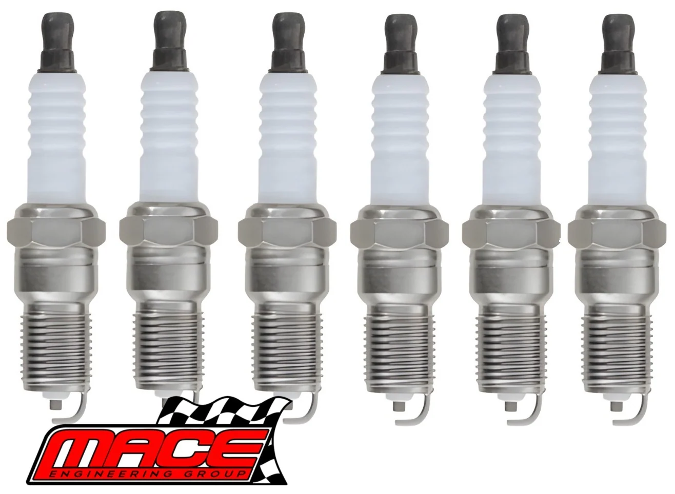 SET OF 6 MACE SPARK PLUGS TO SUIT FORD FALCON BA.I BA.II BF BARRA 190 245T E-GAS TURBO 4.0L I6 - Image 3