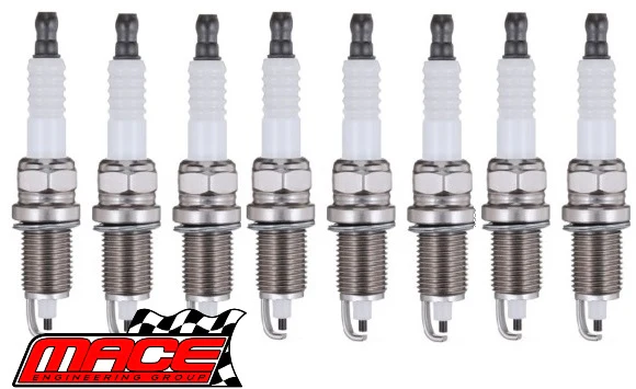 SET OF 8 MACE COPPER CORE SPARK PLUGS TO SUIT AUDI Q7 4L BAR 4.2L V8