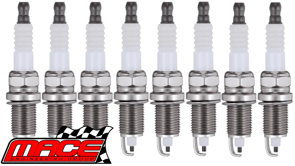 SET OF 8 MACE COPPER CORE SPARK PLUGS TO SUIT VOLKSWAGEN PASSAT B5 BDN 4.0L W8