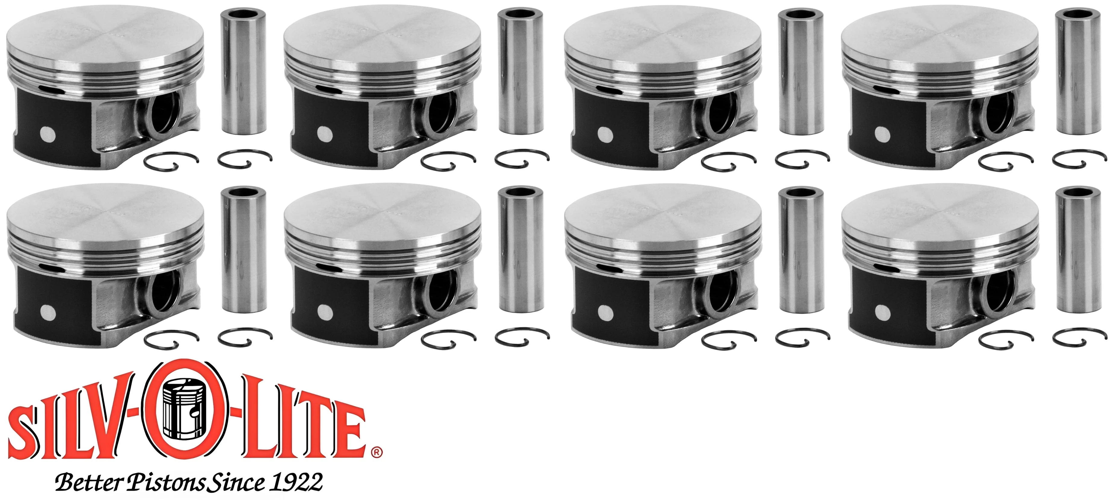 SET OF 8 SILV-O-LITE PISTONS TO SUIT HOLDEN CAPRICE WH WK WL LS1 5.7L V8