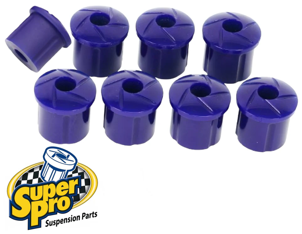 SUPERPRO REAR EYE LEAF SPRING SHACKLE BUSH KIT TO SUIT FPV COBRA BF BOSS 302 5.4L V8
