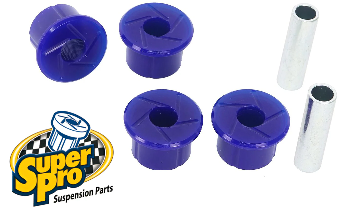 SUPERPRO REAR LEAF SPRING FRONT EYE BUSH KIT TO SUIT HOLDEN RODEO RA C24SE Y24SE 4JJ1-TCX 2.4 3.0 I4