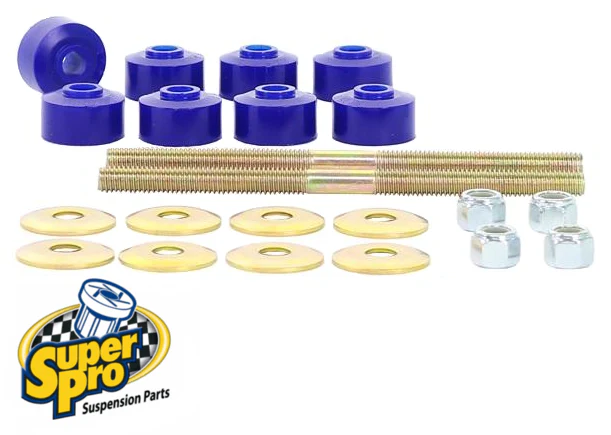 SUPERPRO REAR SWAY BAR LINK BUSH KIT TO SUIT FORD FALCON AU1 WINDSOR OHV MPFI 5.0L V8 WITHOUT IRS