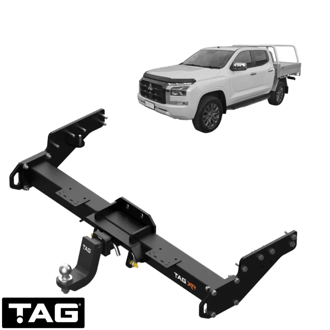 TAG EXTREME RECOVERY (XR) 3-PIECE DESIGN TOW BAR TO SUIT MITSUBISHI TRITON MV 4N16 2.4 I4 12/2023 ON