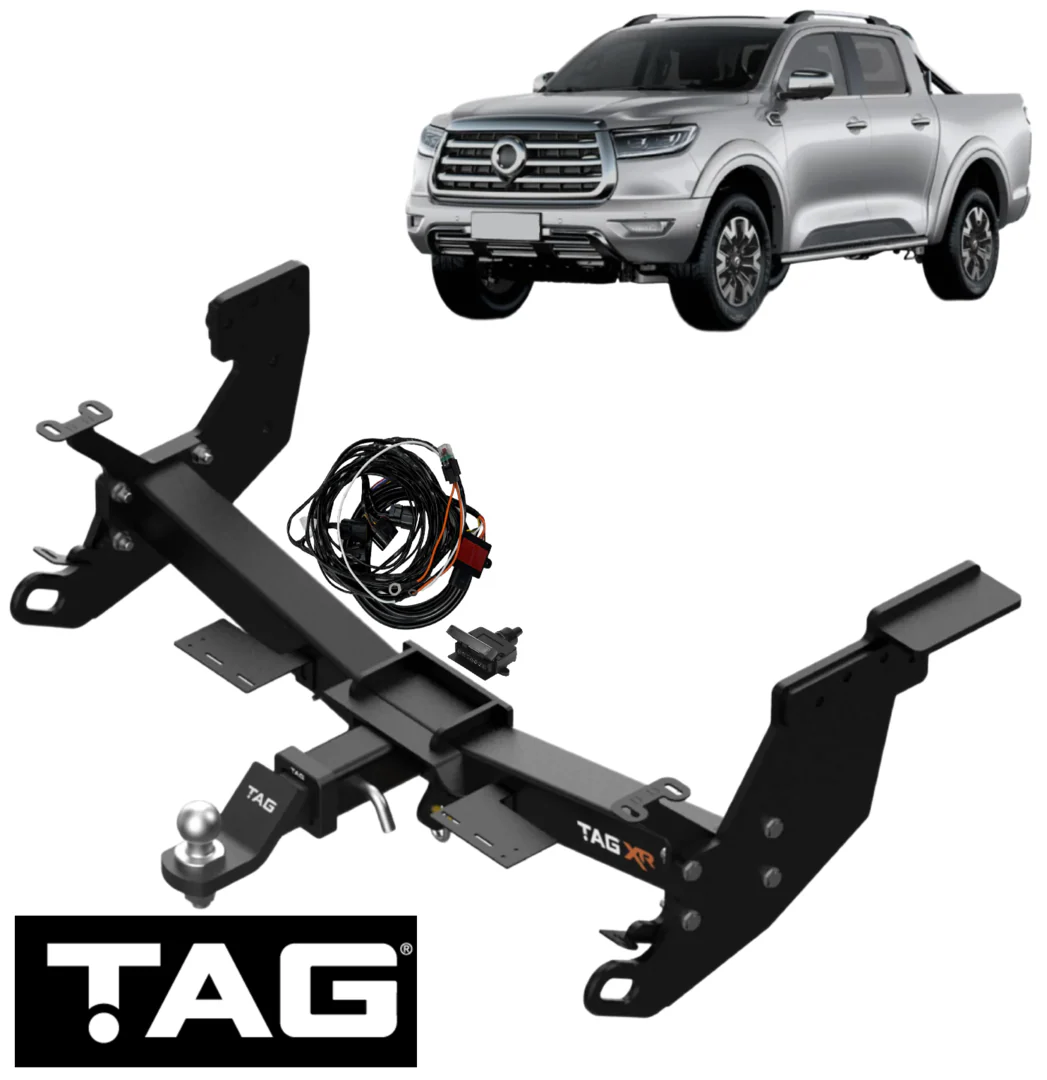 TAG EXTREME RECOVERY (XR) TOW BAR & DIGITAL WIRING KIT FOR GWM UTE NPW GW4D20 TURBO DIESEL 2.0L I4