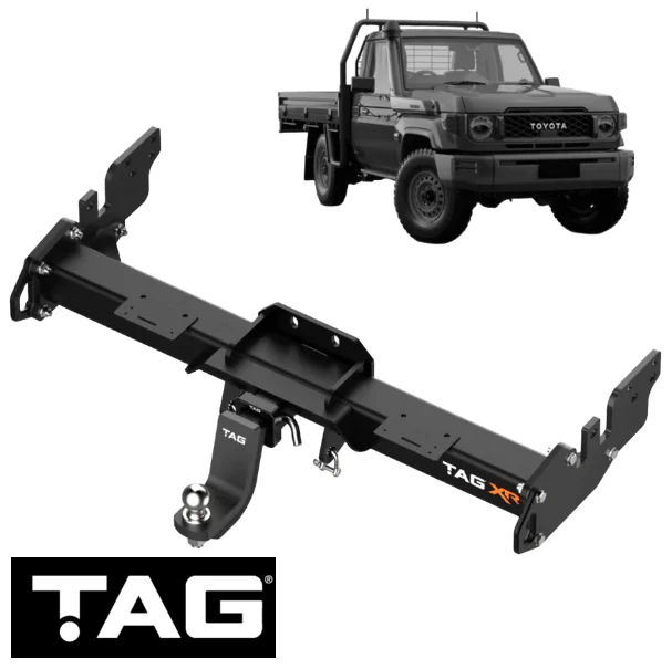 TAG EXTREME RECOVERY (XR) TOW BAR TO SUIT TOYOTA LANDCRUISER GRJ79R 1GR-FE 4.0L V6