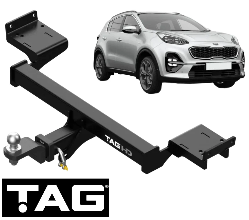TAG HEAVY DUTY TOW BAR TO SUIT KIA SPORTAGE QL QLE G4KJ G4NA D4HA TURBO DIESEL 2.0L 2.4L I4