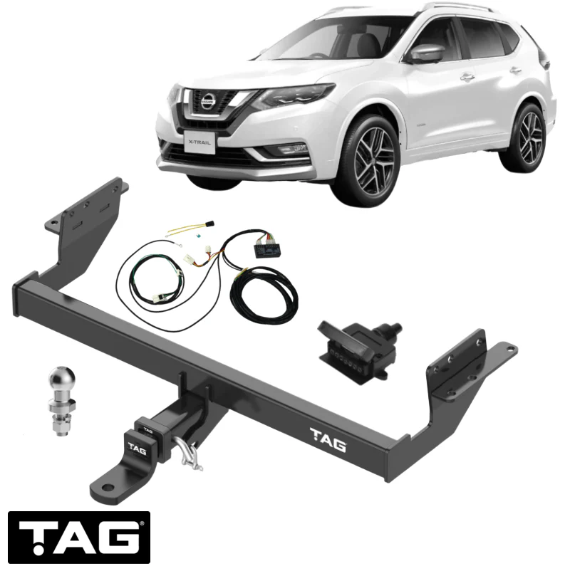 TAG HEAVY DUTY TOW BAR & WIRING KIT FOR NISSAN X-TRAIL T32 QR25DE MR20DD MR20DE 2.0L 2.5L I4