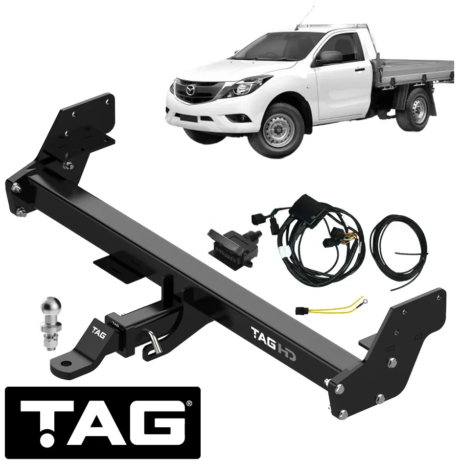 TAG HEAVY DUTY TOW BAR & WIRING KIT TO SUIT MAZDA BT-50 B22 B32 UP UR P5AT 3.2L I5 SUITS 4WD & RWD - Image 2