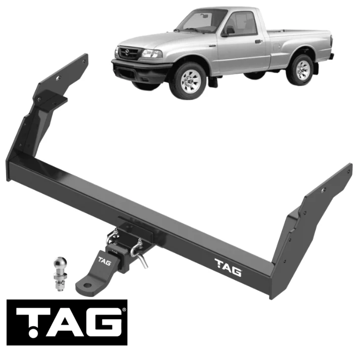 TAG HEAVY DUTY TOW BAR WITH NO REAR BUMPER TO SUIT MAZDA B4000 BRAVO MJ UN 1V 4.0L V6