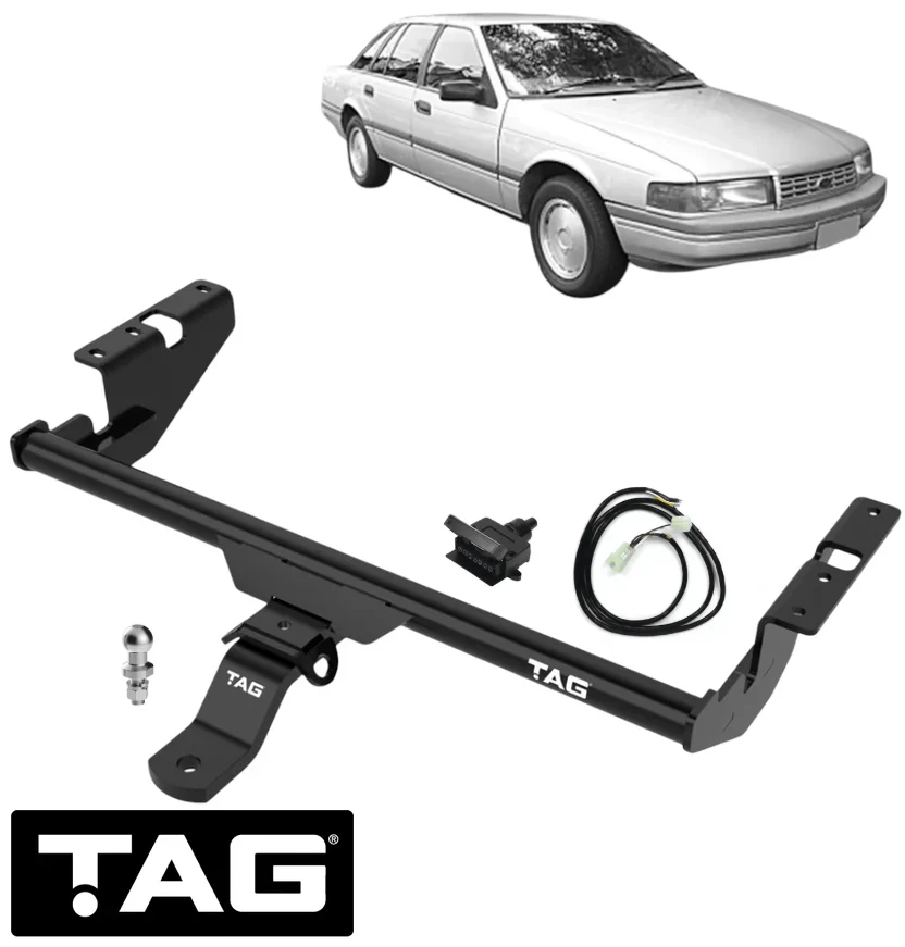 TAG STANDARD DUTY TOW BAR & WIRING KIT TO SUIT FORD LTD DF DL MPFI SOHC 4.0L I6