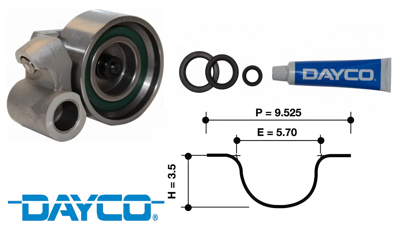 TIMING BELT KIT TO SUIT TOYOTA HIACE KZH100R KZH106R KZH116R KZH120R 1KZ-TE 3.0L I4 - Image 2