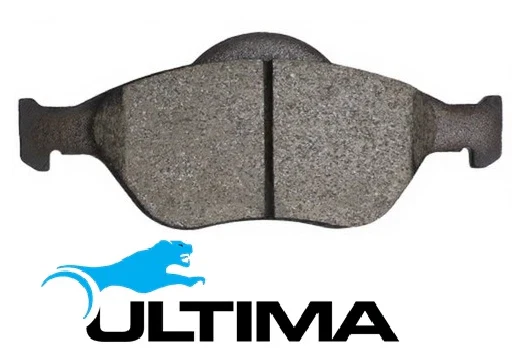 ULTIMA FRONT BRAKE PAD SET TO SUIT FORD FIESTA WP WQ FYJA 1.6L I4 - Image 2