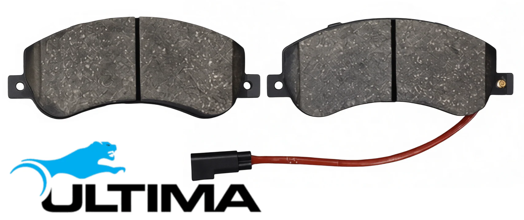 ULTIMA FRONT BRAKE PAD SET TO SUIT FORD TRANSIT VM CVR5 TURBO DIESEL 2.2L I4 SUITS 2D ONLY - Image 3