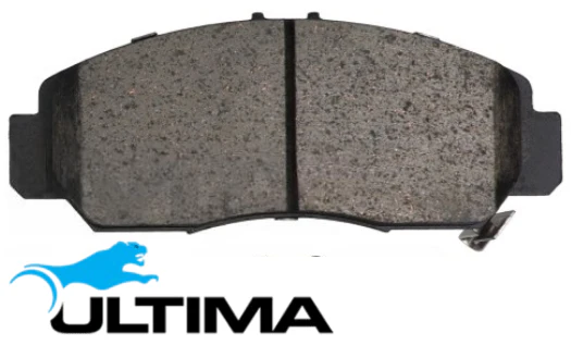 ULTIMA FRONT BRAKE PAD SET TO SUIT HONDA ACCORD CM CP J30A4 J35Z2 3.0L 3.5L V6 - Image 3
