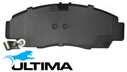 ULTIMA FRONT BRAKE PAD SET TO SUIT HONDA ACCORD CM J30A4 3.0L V6 - Image 2