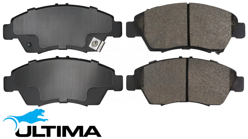 ULTIMA FRONT BRAKE PAD SET TO SUIT HONDA CIVIC EK D16Y5 1.6L I4 EK1 CHASSIS