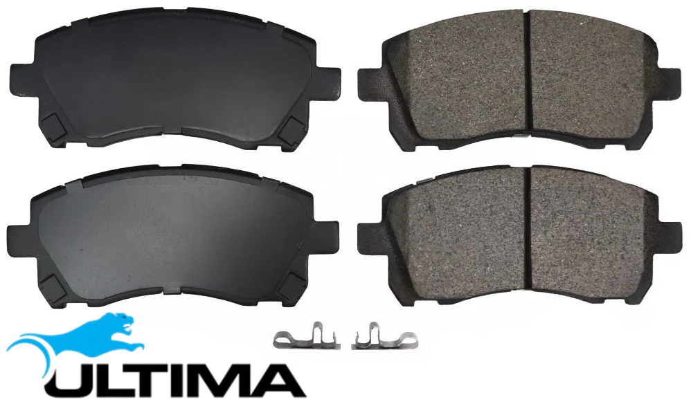 ULTIMA FRONT BRAKE PAD SET TO SUIT SUBARU IMPREZA GC GF EJ15 EJ18 EJ151 1.5L 1.8 F4 SUITS 15" WHEELS