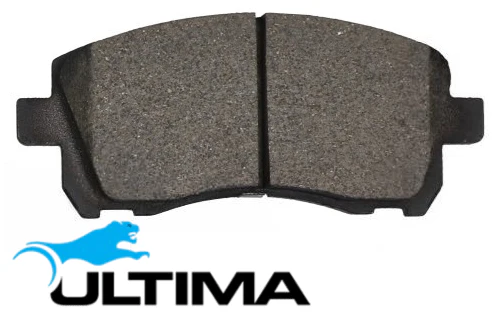 ULTIMA FRONT BRAKE PAD SET TO SUIT SUBARU IMPREZA GC GF EJ20E EJ201 EJ204 2.0L F4 SUITS 15" WHEELS - Image 3