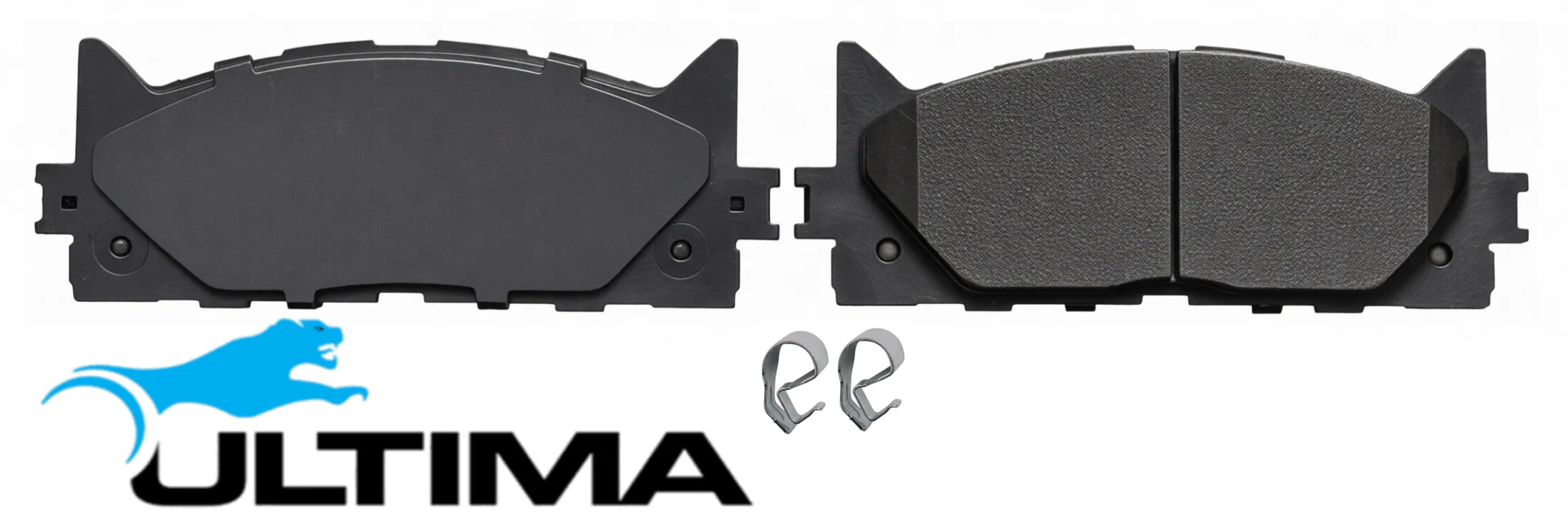 ULTIMA FRONT BRAKE PAD SET TO SUIT TOYOTA AURION GSV50R 2GR-FE 3.5L V6 AKEBONO CALIPER - Image 3
