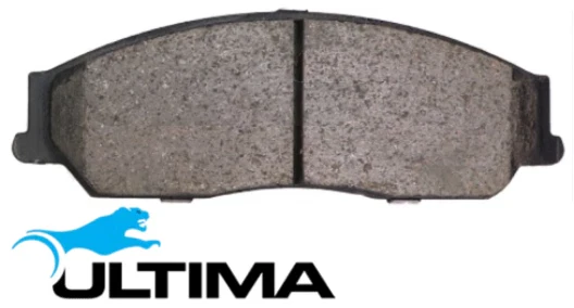 ULTIMA FRONT BRAKE PAD SET TO SUIT TOYOTA CAMRY ACV36R 2AZ-FE 2.4L I4 - Image 2