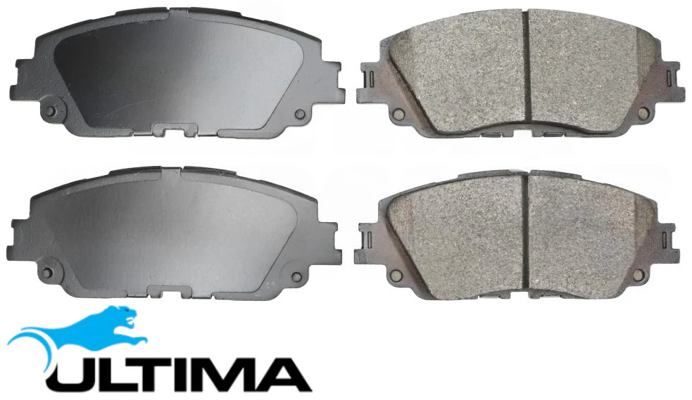 ULTIMA FRONT BRAKE PAD SET TO SUIT TOYOTA RAV4 AXAA54R A25A-FKS 2.5L I4