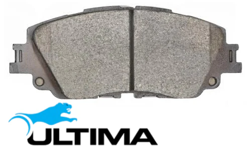 ULTIMA FRONT BRAKE PAD SET TO SUIT TOYOTA RAV4 AXAH52R A25A-FXS 2.5L I4 EXCEPT HYBRID MODEL - Image 3