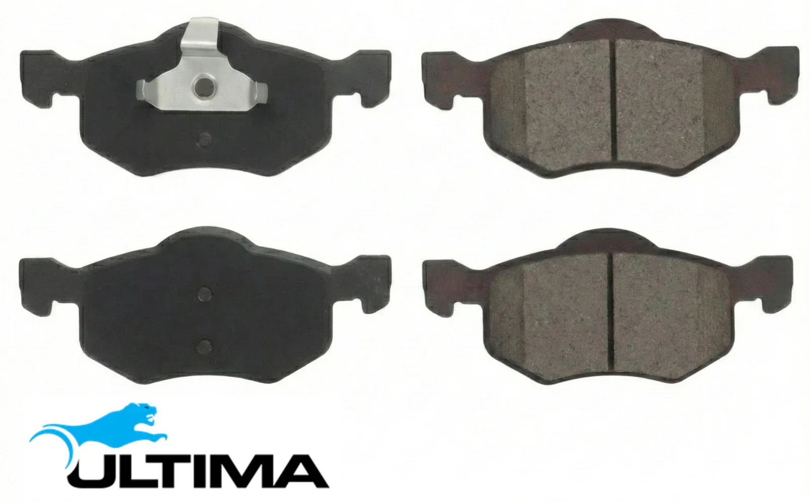 ULTIMA FRONT CERAMIC BRAKE PAD SET TO SUIT FORD ESCAPE ZC AJ 3.0L V6 REAR DRUM MODEL