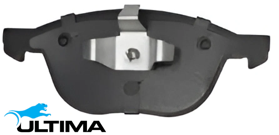 ULTIMA FRONT CERAMIC BRAKE PAD SET TO SUIT MAZDA3 BK BL L3-VDT TURBO 2.3L I4 - Image 2