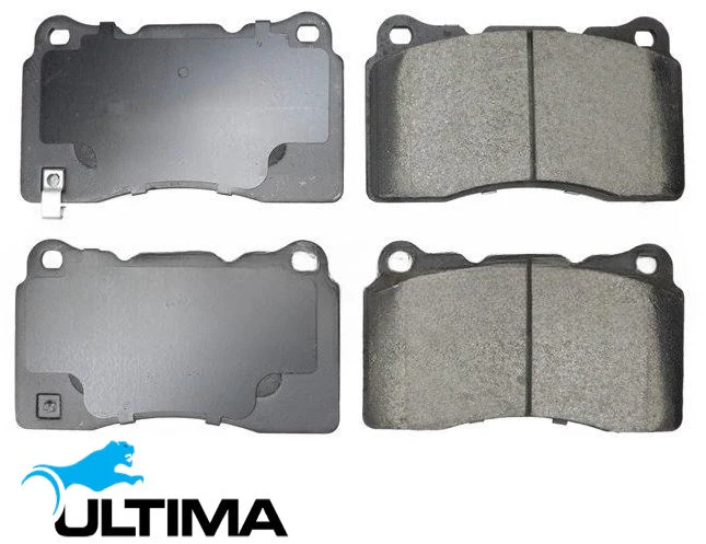 ULTIMA FRONT CERAMIC BRAKE PAD SET TO SUIT SUBARU WRX G3 V1 EJ257 2.5L F4