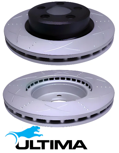 ULTIMA FRONT DISC BRAKE ROTOR SET TO SUIT FORD FAIRMONT BA BF BARRA 220 230 5.4L V8 - Image 2