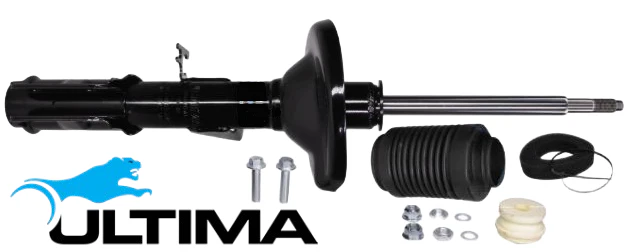 ULTIMA FRONT LEFT GAS SHOCK ABSORBER FOR HOLDEN CALAIS VR C26NE 2.6 I6 FOR 19 INCH AND LARGER WHEELS