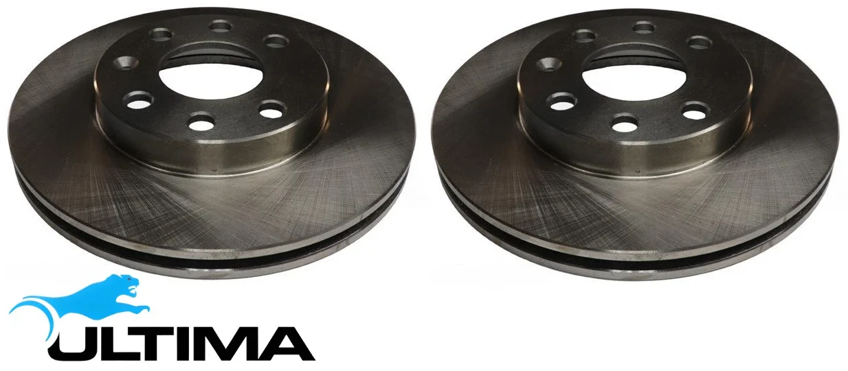 ULTIMA FRONT SOLID DISC BRAKE ROTOR SET FOR HOLDEN C18SEL X20XEV C20NE C20XE X20XE C20LET 1.8 2.0 I4