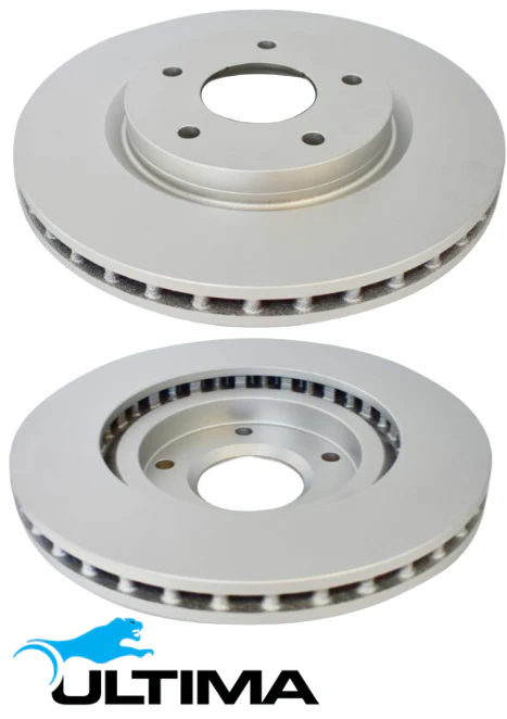 ULTIMA FRONT VENTED DISC BRAKE ROTOR SET TO SUIT HOLDEN ADVENTRA VZ ALLOYTEC LY7 3.6L V6