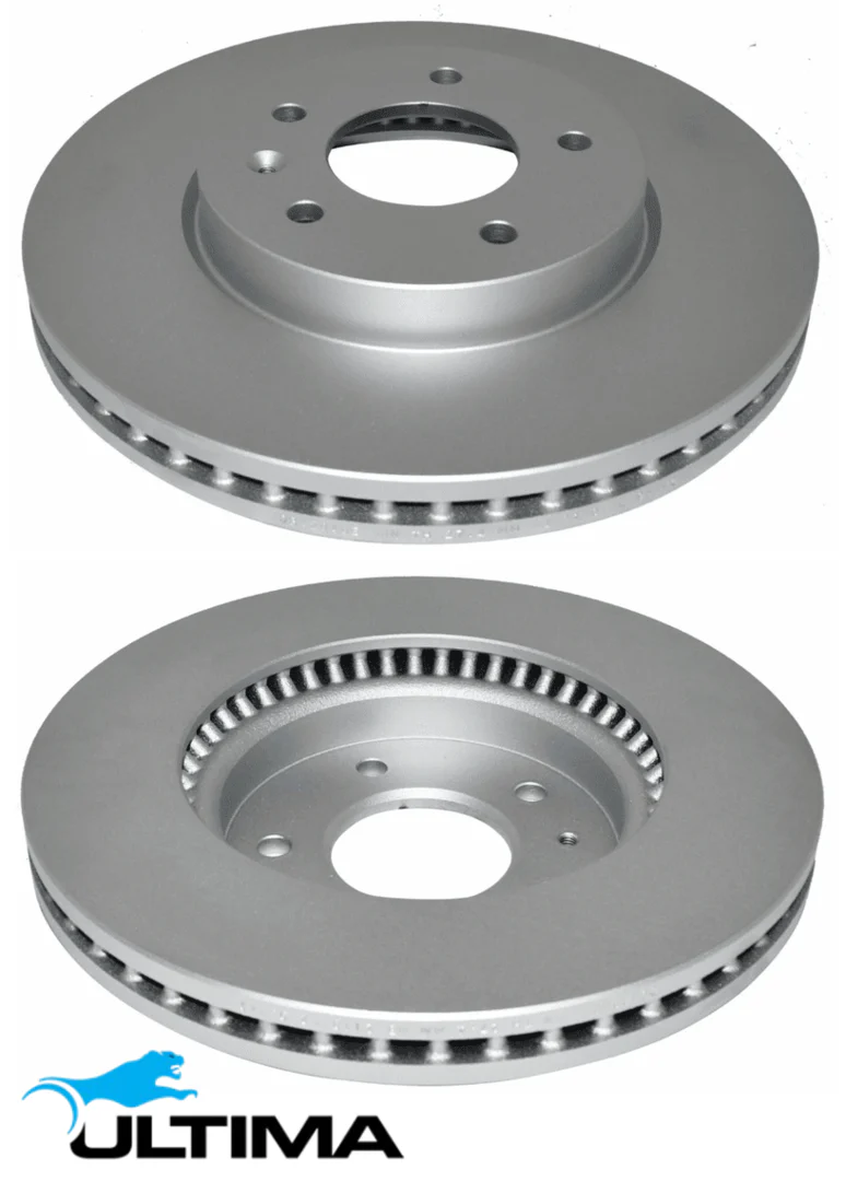 ULTIMA FRONT VENTED DISC BRAKE ROTOR SET TO SUIT HOLDEN CAPTIVA CG Z24SED 2.4 I4 EXCEPT CF26 CHASSIS